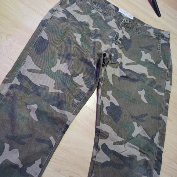 🔥Camo Faded Slim Pants Green black !!🔥 - Picture 3 of 6